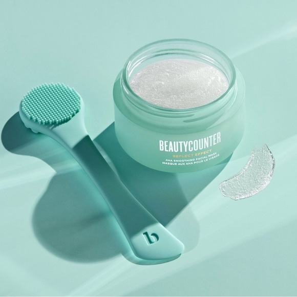 Beauty Counter Reflect Effect AHA Smoothing Facial Mask .5oz - Picture 4 of 4